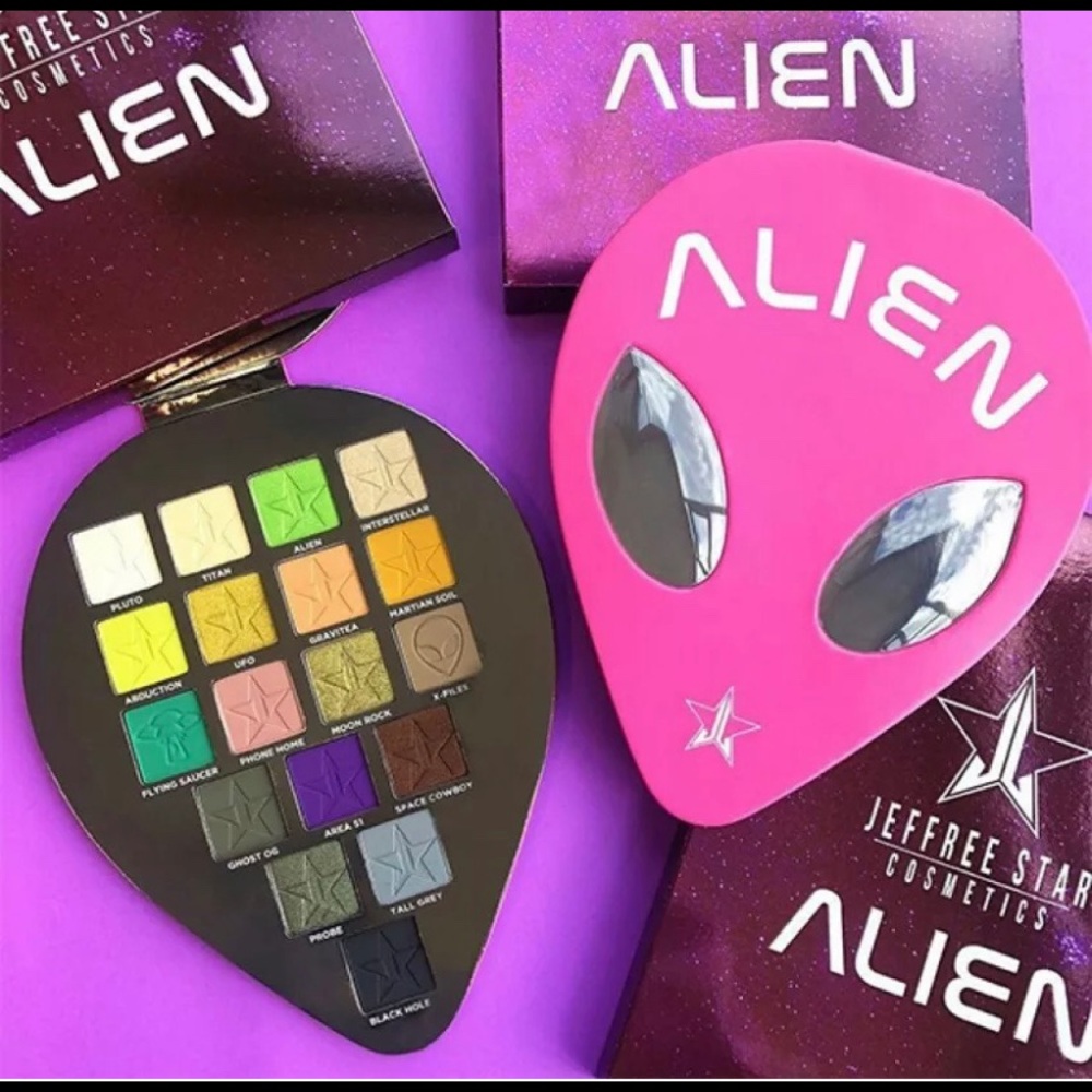 New & Discontinued Jeffree Star Alien Palette 👽